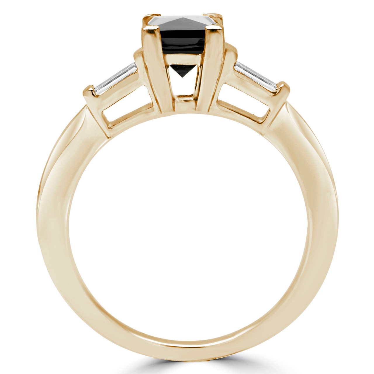 3-Stone Baguette Ring – Shahla Karimi